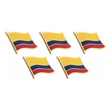 5 Pines Solapa Bandera De Colombia  Broche