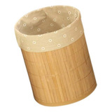 Papelera Organizadora De Bambú Plegable