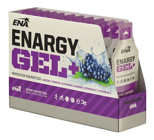 Enargy Gel Ena Sport X 12 Un Repositor Energetico + Cafeina