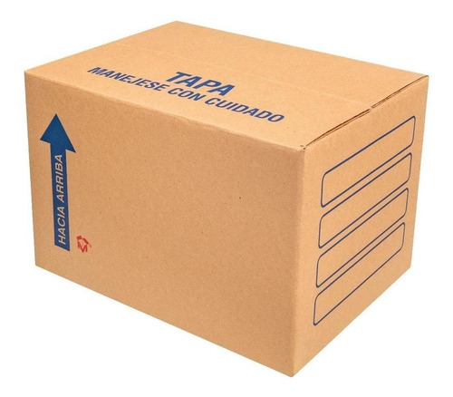 25 Cajas De Cartón Para Empaque 38.5x28.5x25 Cms Rm-09