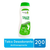 Talco Para Pies Famset 200g Desodorante Antitranspirante 