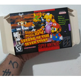 Caixa Super Mario Rpg Playtronic Para Cartucho De Snes