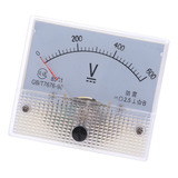 Voltímetro De Panel Analógico Dc 0-600 V