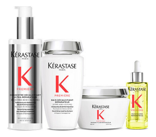 Kit Tratamiento Cabello Grueso Dañado Kerastase Premiere