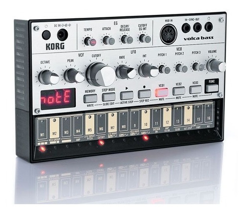 Sintetizador Korg Volca Bass De Bajo Analógico - Plus Color Gris 110v/220v