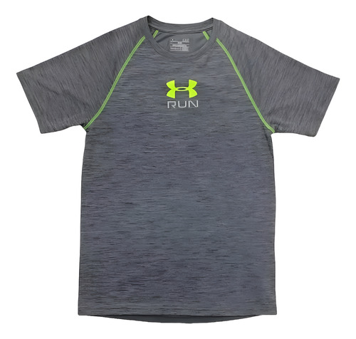 Playera Under Armour Gris Deportiva Para Hombre-original