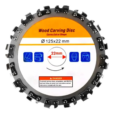 Disco De Corte Chico Para Madera Para Esmeriladora Ca-125e | MercadoLibre