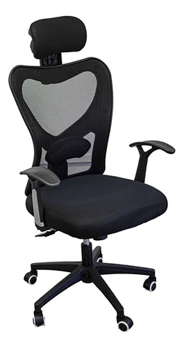 Sillón City Con Ruedas Ejecutivo Oficina Pc Negro