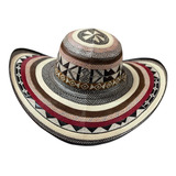 Sombrero 23 Fibras Exclusivo Multicolor Original