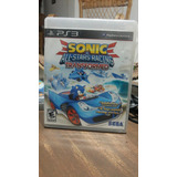 Sonic & All Stars Racing Transformed Juego Ps3 Físico Sonic