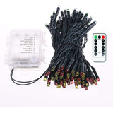 Battery Remote Control String Lights Christmas Lights 100 Le
