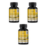 Pack 3 Inmunol (vitamina C+ D3 + E + Zinc) Sist. Inmunológ.