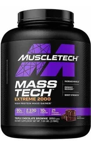 Proteina Muscletech Mass Tech Extreme 2000 7 Lbs Oferta!