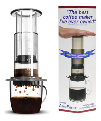 Cafetera Aeropress Portatil + Filtros