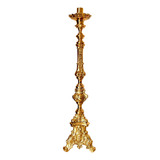 Candelero O Candelabro Barroco De 110 Cm De Bronce (1 Pieza)