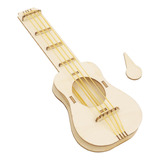 Kits De Guitarra De Madera, Instrumento Musical Diy Con