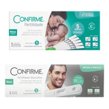 Kit Confirme Teste De Fertilidade Masculino + Feminino