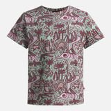 Polera Niño Tucuquere Print Jade Haka Honu