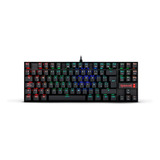 Teclado Gamer Redragon K552 Qwerty Negro Con Luz Rgb