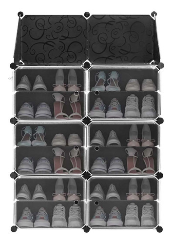 Cajas Organizador De Zapatos Armable Estante Mueble Plastico