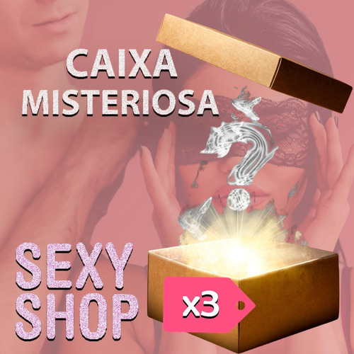 Caixa Misteriosa Sex Shop Produtos Eróticos Surpresa Oferta