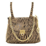 Mini Bolsa Feminina Animal Print Shoulder Bag Corrente