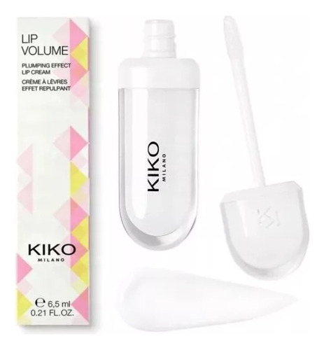 Gloss Kiko Milano Lip Volume Cor2 Transparente Brilho Labial