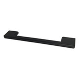 Manija Tirador Recto Plástico Negro 160 Mm Hafele Mueble