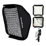 Softbox Com Grid Para Flash Speedite 60x60 Dedicado Godox