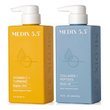 Medix 5.5 Locion De Vitamina C + Crema De Colageno Hidratant