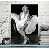 Vinilo Decorativo 60x90cm Marilyn Monroe Subway