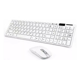 Kit Mouse Teclado Inalámbrico 2.4g Protector Ultra Slim K06