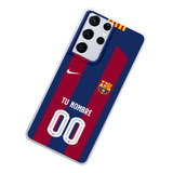 Funda Para Galaxy Barcelona Local Personalizada Nombre