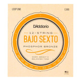 Daddario Ej86 Encordadura Para Bajo Sexto 