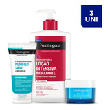 Kit Skincare Neutrogena Norwegian+purified Skin+hydro Boost