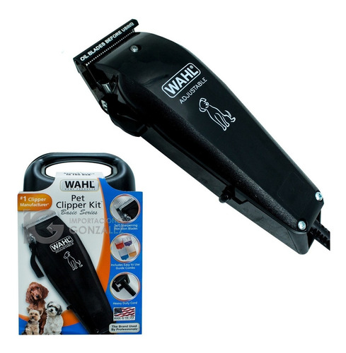 Máquina Rasuradora Wahl Para Perros Y Mascotas Pet Clipper 10 Piezas Casera Y Silenciosa Envío Full 