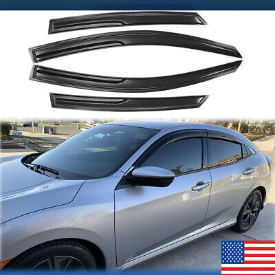 For 2016-2020 Honda Civic Jdm 3d Wavy Mugen Style Window Jjb