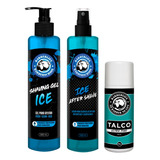 Gel Shaving, Locion After Shave Ice, Talco Fino Barberlife 