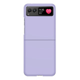 Funda Sakura Purple Skin Feel Para Motorola Razr 40