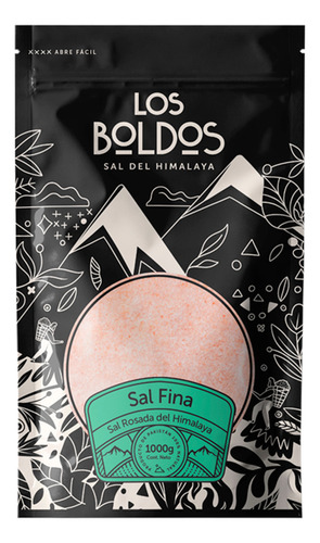 Sal Rosada Del Himalaya Los Boldos Doypack 1kg Fina