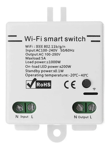 Modulo Interruptor Controlador Wifi Para Casa Inteligente