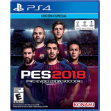 Pes 2018, Fisico Para Ps4