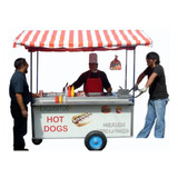 Carrito Para Hot Dog Y Hamburguesa Profesional 