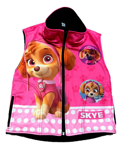 Chaqueta Paw Patroll Skye  Sin Mangas 