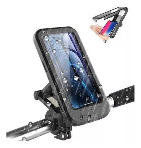 Soporte Celular Para Moto Estuche Bicicleta Impermeable-omi