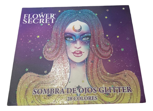 Paleta De Sombras De 28 Colores Flower Secret