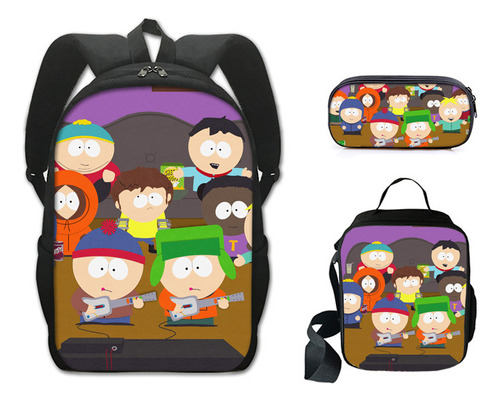 Mochila De Poliéster South Park South Park Bag De Una Sola C
