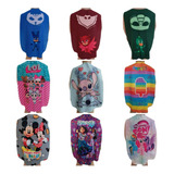 Pack Souvenir 35 Capas Jugar Personajes Superheroe Disney