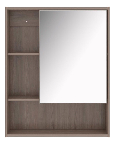 Mobi Gabinete Para Baño De Madera Espejo Venus Fresno 60 Cm