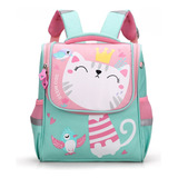 Mochila Escolar Infantil Menino Menina Dinossauro Gatinho